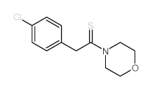 2-(4-chlorophenyl)-1-morpholin-4-yl-ethanethione picture