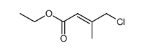 4-chloro-3-methyl-crotonic acid ethyl ester Structure