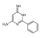 4,6-Pyrimidinediamine, 2-phenyl- (9CI)结构式