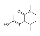 2-acetamido-N,N,3-trimethylbutanamide Structure