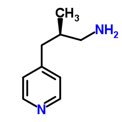 4-Pyridinepropanamine,beta-methyl-,(betaS)-(9CI) Structure