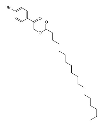 [2-(4-bromophenyl)-2-oxoethyl] octadecanoate Structure