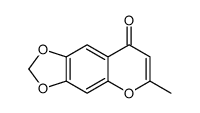 6-methyl-[1,3]dioxolo[4,5-g]chromen-8-one结构式