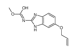 methyl N-(6-prop-2-enoxy-1H-benzimidazol-2-yl)carbamate Structure