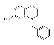 1-苄基-7-羟基-1,2,3,4-四氢喹啉结构式