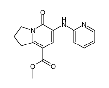 5-氧代-6-(吡啶-2-氨基)-1,2,3,5-四氢吲哚嗪-8-羧酸甲酯结构式