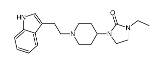 1-ethyl-3-[1-[2-(1H-indol-3-yl)ethyl]piperidin-4-yl]imidazolidin-2-one Structure