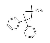 1.1-Dimethyl-3.3-diphenyl-butylamin Structure