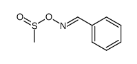 benzaldehyde (Z)-O-methylsulphinyloxime Structure