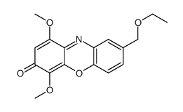 8-(ethoxymethyl)-1,4-dimethoxyphenoxazin-3-one Structure