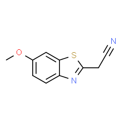 2-Benzothiazoleacetonitrile,6-methoxy-(9CI) picture