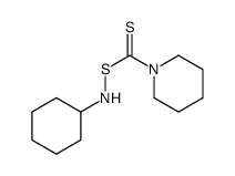 (cyclohexylamino) piperidine-1-carbodithioate Structure