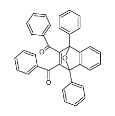 1,4-Diphenyl-2,3-dibenzoyl-1,4-dihydro-1,4-epoxynaphthalene Structure