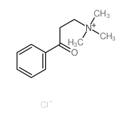 Benzenepropanaminium, N,N,N-trimethyl-gamma-oxo- picture