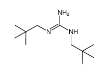 N,N'-bis(2,2-dimethylpropyl)guanidine Structure