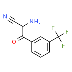 Benzenepropanenitrile,-alpha--amino--bta--oxo-3-(trifluoromethyl)- Structure