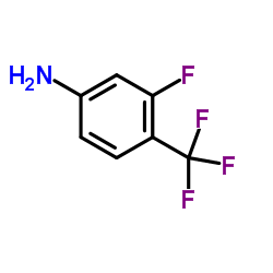 4-Amino-2-fluorobenzotrifluoride structure