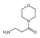 3-氨基-1-吗啉丙烷-1-酮图片