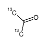 丙酮-1,3-13C2结构式