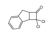 2,2-DICHLORO-2,2A,7,7A-TETRAHYDRO-1H-CYCLOBUTA[A]INDEN-1-ONE Structure