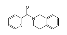 (3,4-dihydroisoquinolin-2(1H)-yl)(pyridin-2-yl)methanone结构式