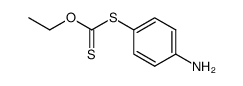 dithiocarbonic acid O-ethyl ester-S-(4-amino-phenyl ester) Structure