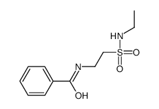 N-[2-(ethylsulfamoyl)ethyl]benzamide结构式