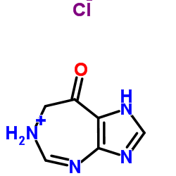 8-Oxo-1,6,7,8-tetrahydroimidazo[4,5-d][1,3]diazepin-6-ium chloride Structure