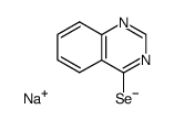 Sodium 4-quinazolinyl selenate结构式