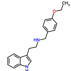 N-(4-Ethoxybenzyl)-2-(1H-indol-3-yl)ethanamine结构式