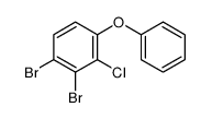 1,2-dibromo-3-chloro-4-phenoxybenzene结构式