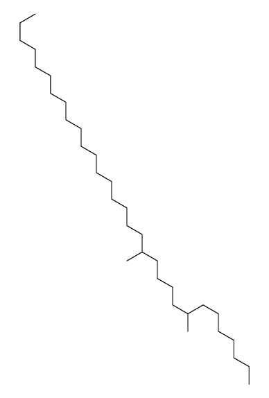 8,13-dimethylhentriacontane结构式