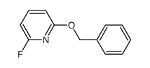 2-(benzyloxy)-6-fluoro-pyridine Structure