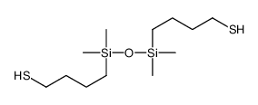 4-[[dimethyl(4-sulfanylbutyl)silyl]oxy-dimethylsilyl]butane-1-thiol Structure