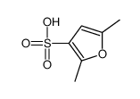 2,5-dimethylfuran-3-sulfonic acid Structure