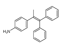 4-(1,1-diphenylprop-1-en-2-yl)aniline结构式