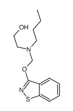 2-[[(1,2-benzisothiazol-3-yloxy)methyl]butylamino]ethanol picture