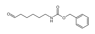 Benzyl (6-oxohexyl)carbamate structure