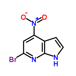 6-bromo-4-nitro-1H-pyrrolo[2,3-b]pyridine picture