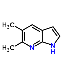 5,6-Dimethyl-1H-pyrrolo[2,3-b]pyridine structure