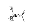 (tert-butylimino){tris(trimethylsilyl)silyl}borane Structure