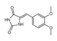 5-(3,4-Dimethoxybenzylidene)hydantoin Structure