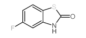 5-氟-2(3H)苯并噻唑酮结构式