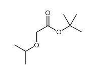 tert-butyl 2-isopropoxyacetate结构式