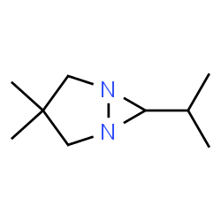 1,5-Diazabicyclo[3.1.0]hexane,3,3-dimethyl-6-(1-methylethyl)- Structure