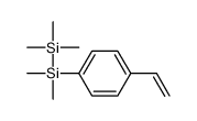 (4-ethenylphenyl)-dimethyl-trimethylsilylsilane Structure