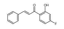 4'-Fluor-2'-hydroxy-chalcon Structure