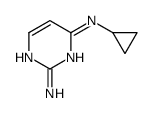 4-N-cyclopropylpyrimidine-2,4-diamine Structure