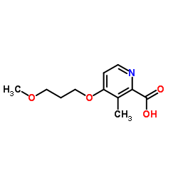 4-(3-methoxypropoxy)-3-methylpicolinic acid图片