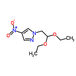 1-(2,2-Diethoxyethyl)-4-nitro-1H-pyrazole structure